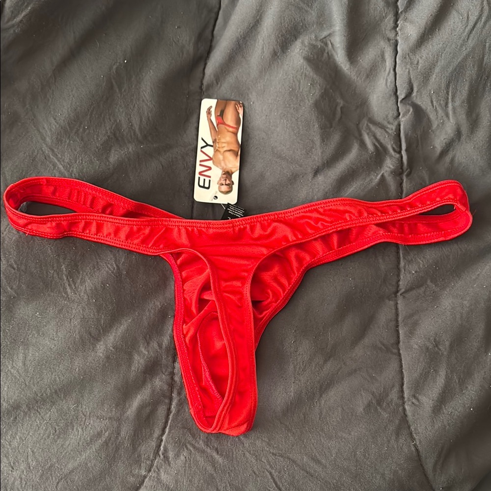 Envy Red Thong (#16) - Picture 3 of 3